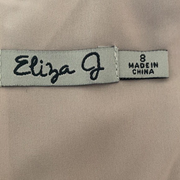 Elisa J Midi Lace Dress, Dark Green, Size 8 - Picture 8 of 9